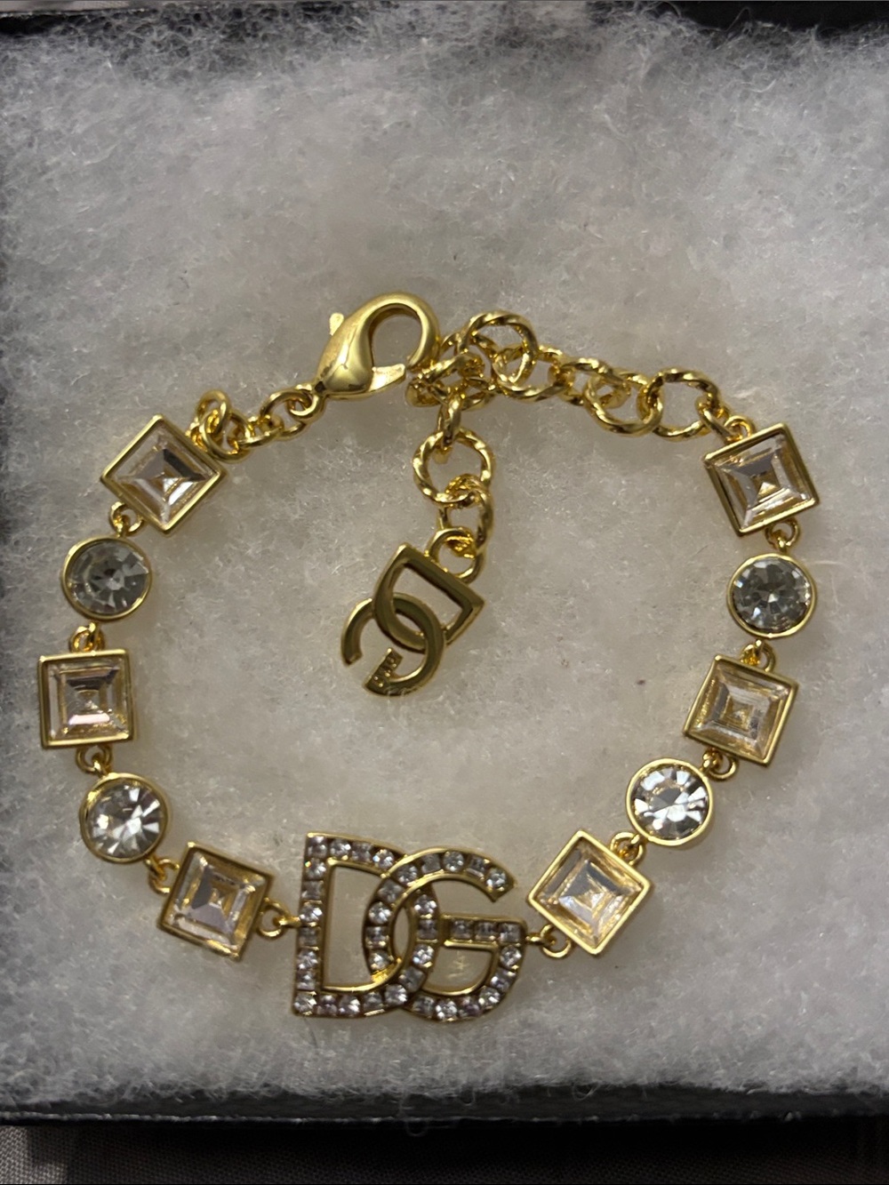 Dolce & Gabbana Gold & Diamond Bracelet